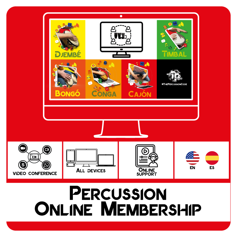 Membresía Online de Percusión